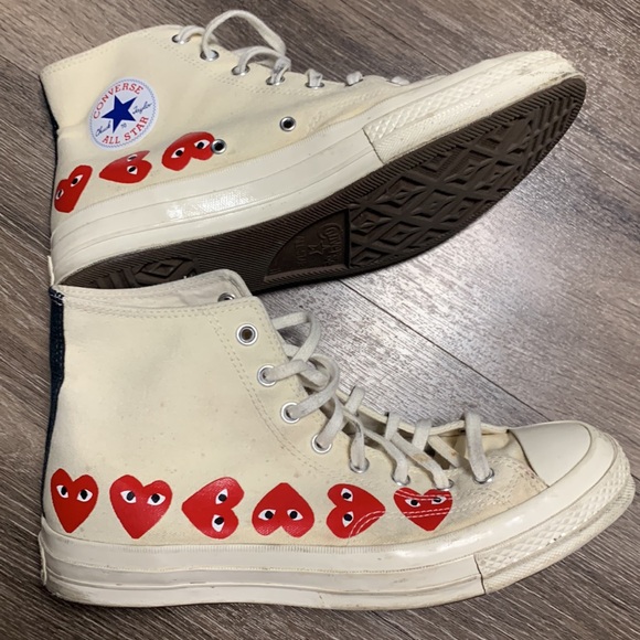 Comme des Garcons & Converse high top shoes - Picture 10 of 10